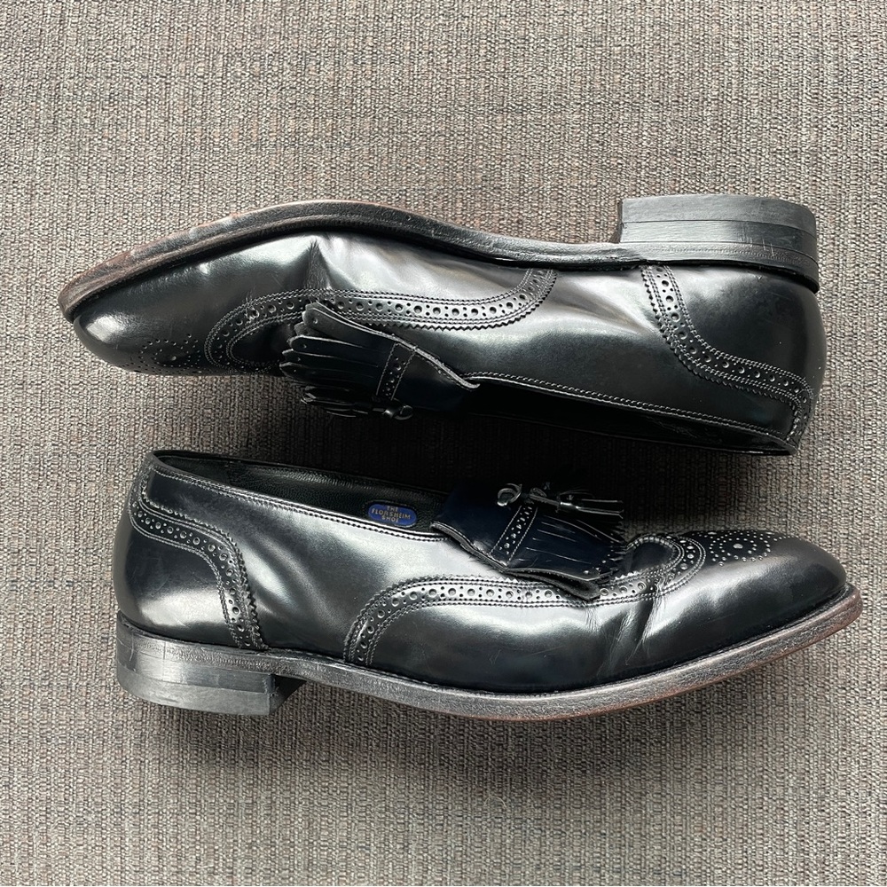 *Made in USA* Vintage Florsheim 10D Tassel Kiltie Loafers